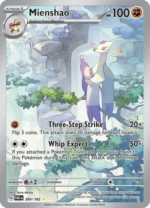 Mienshao - 200/182 card art
