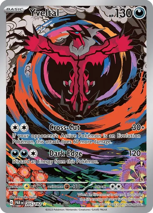 Yveltal - 205/182 card art
