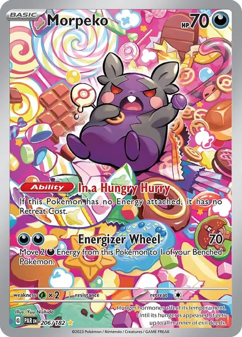 Morpeko - 206/182 card art