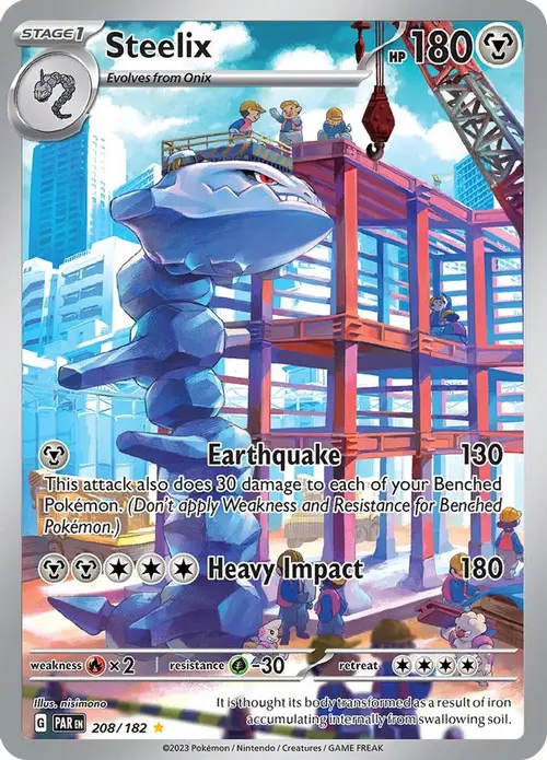 Steelix - 208/182 card art