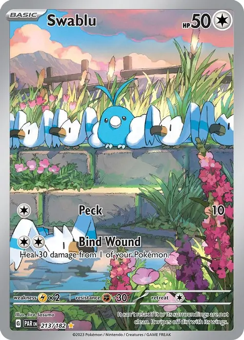 Swablu - 213/182 card art