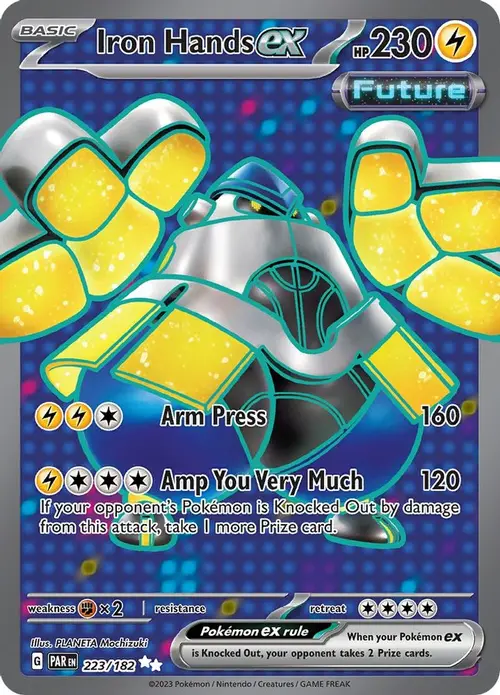 Iron Hands ex - 223/182 card art