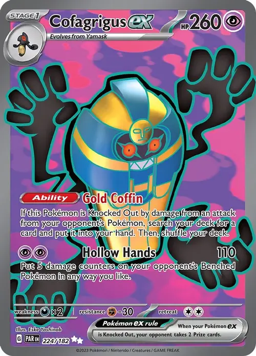 Cofagrigus ex - 224/182 card art