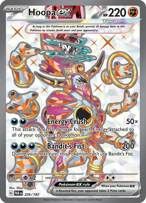 Hoopa ex - 226/182 card art