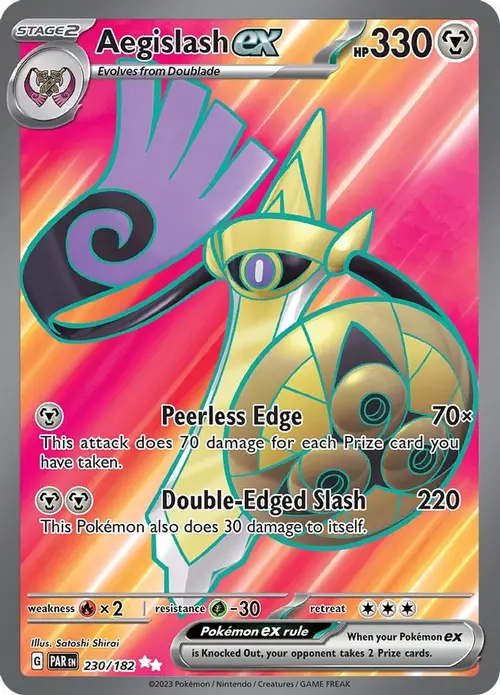Aegislash ex - 230/182 card art