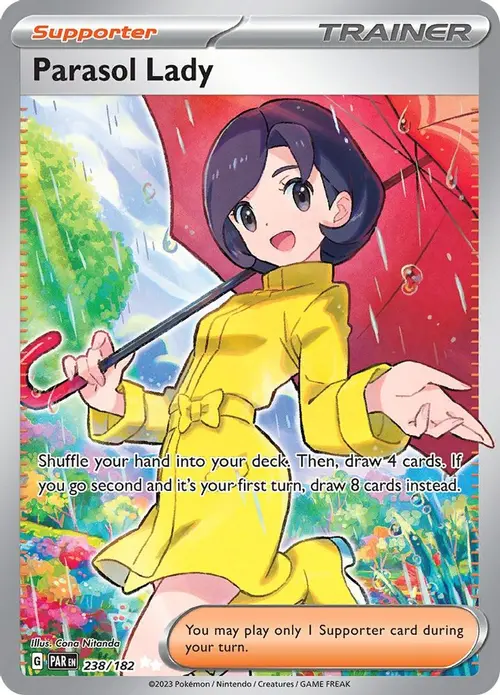 Parasol Lady - 238/182 card art