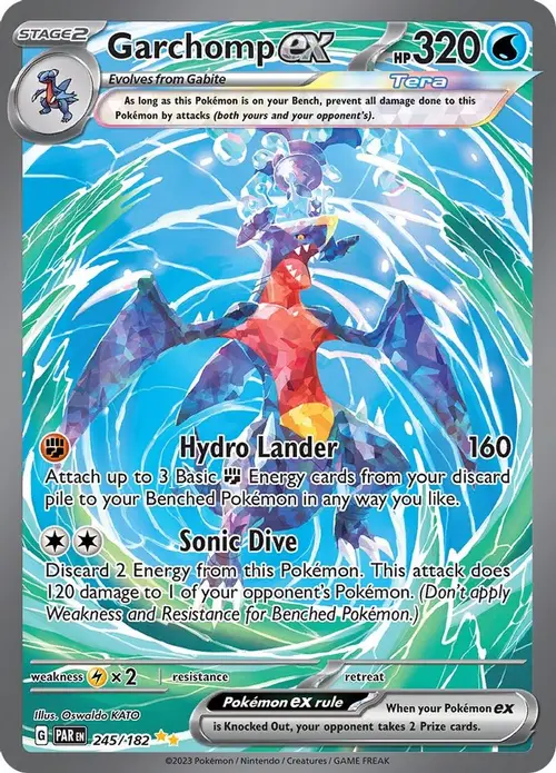 Garchomp ex - 245/182 card art