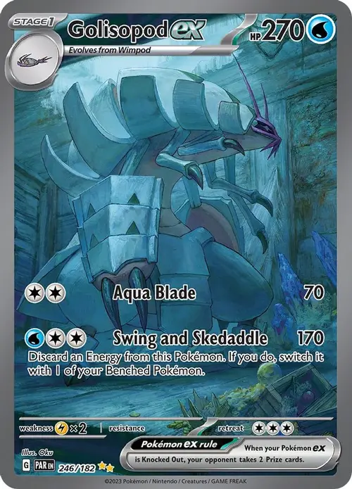 Golisopod ex - 246/182 card art