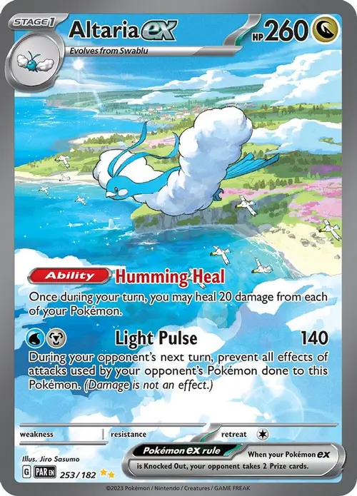 Altaria ex - 253/182 card art