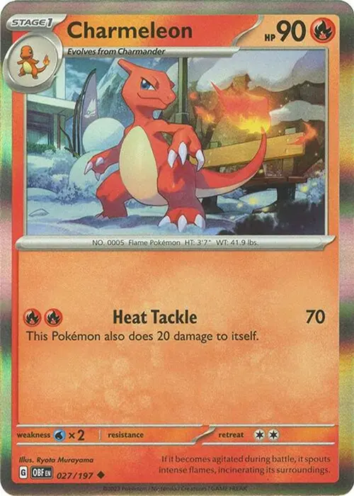 Charmeleon - 027/197 card art