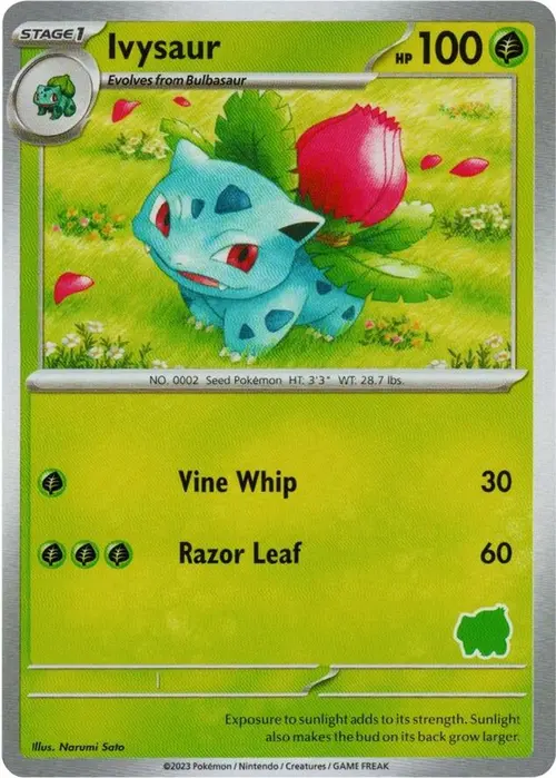 Ivysaur card art
