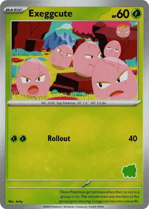 Exeggcute card art