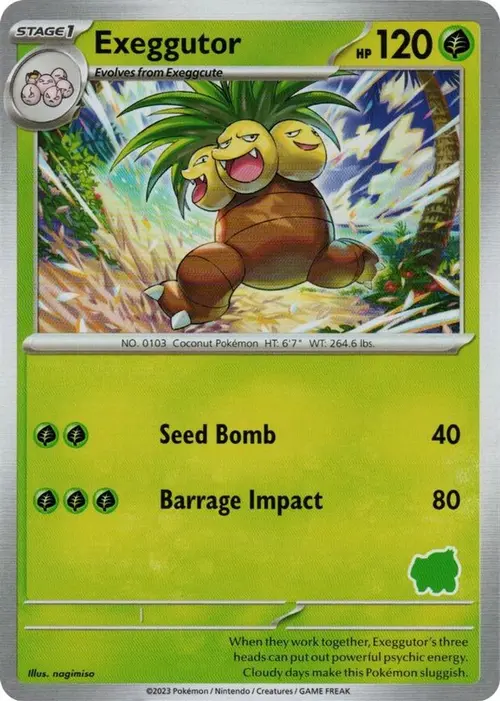 Exeggutor card art
