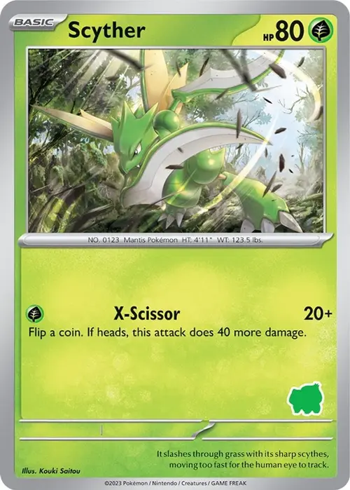 Scyther card art