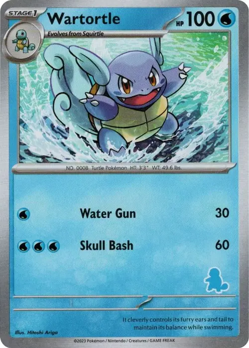Wartortle card art