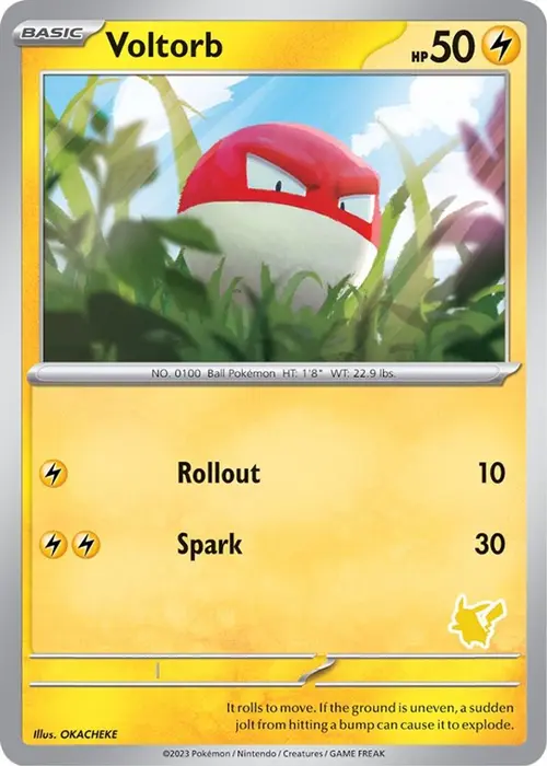 Voltorb card art