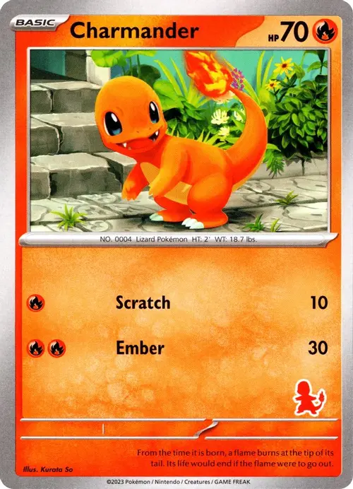 Charmander card art