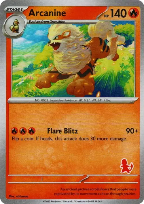 Arcanine card art