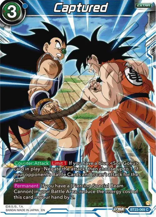 Captured card art