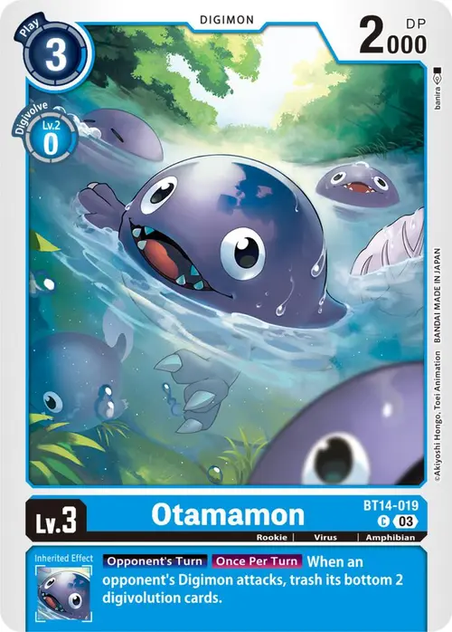 Otamamon card art