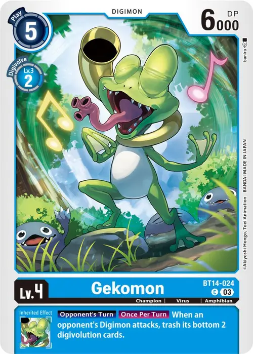 Gekomon card art
