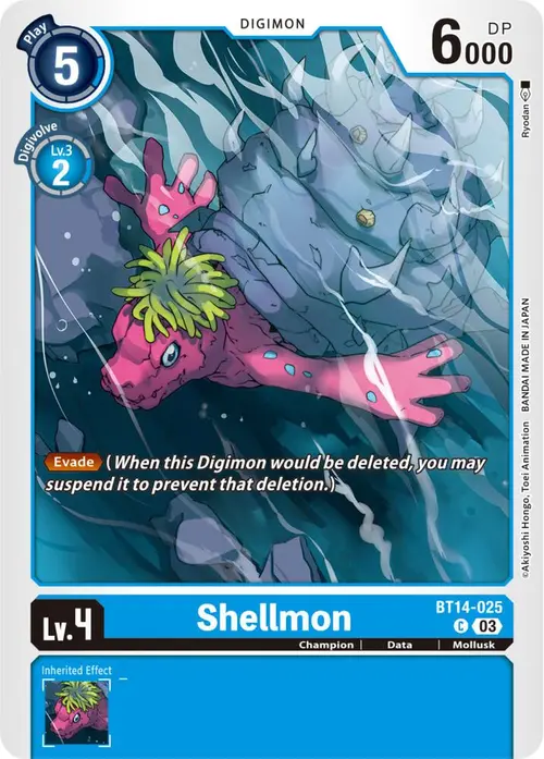 Shellmon card art