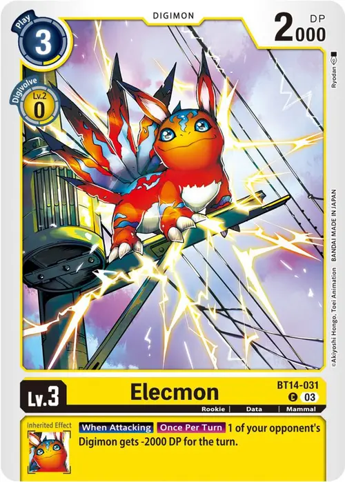 Elecmon card art