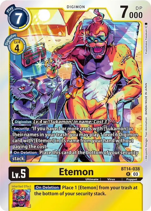 Etemon card art