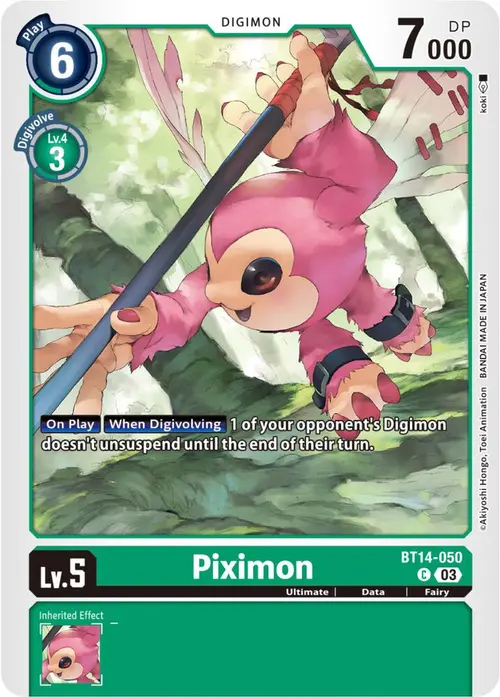Piximon card art