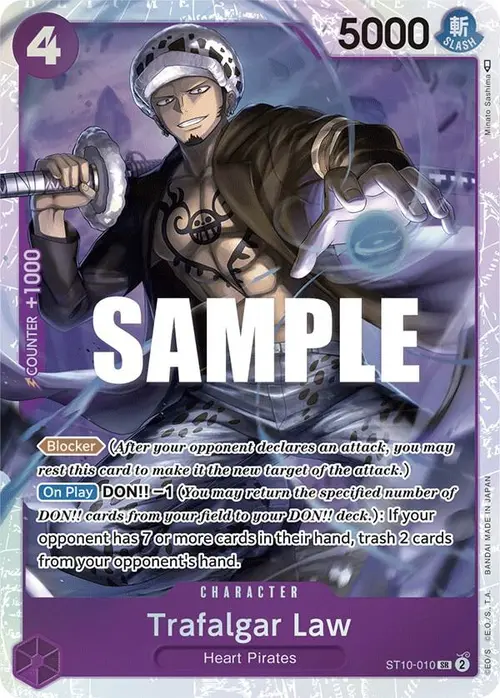 Trafalgar Law (010) card art