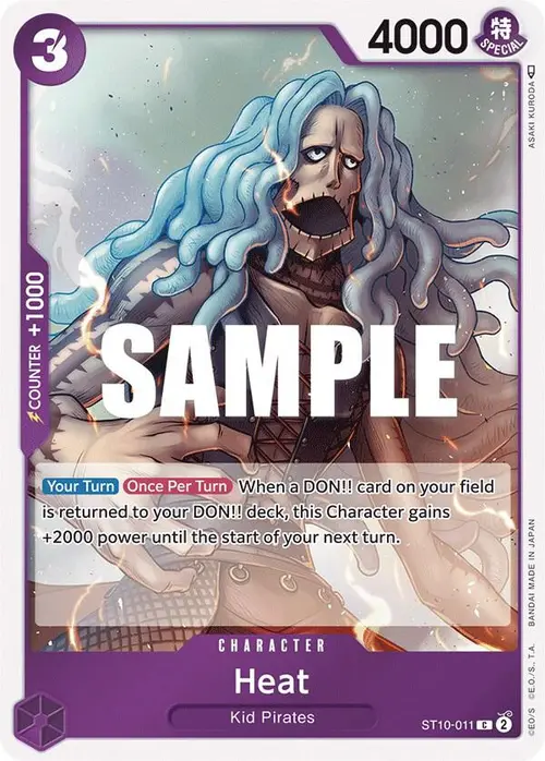 Heat card art