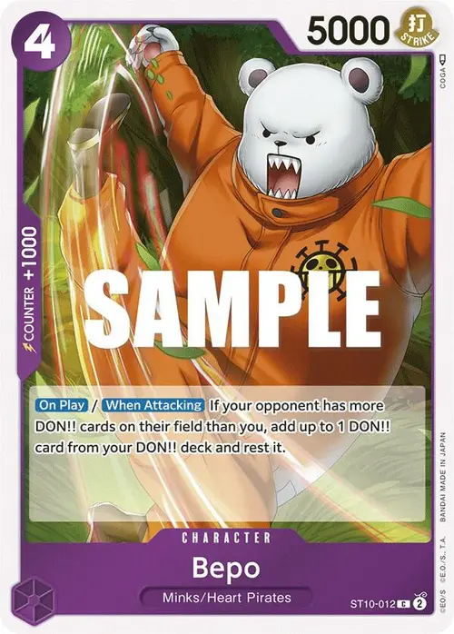 Bepo card art