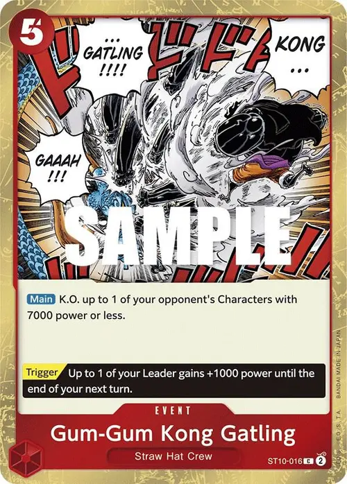 Gum-Gum Kong Gatling card art
