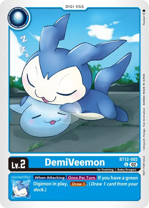 DemiVeemon (NYCC 2023 Demo Deck) card art