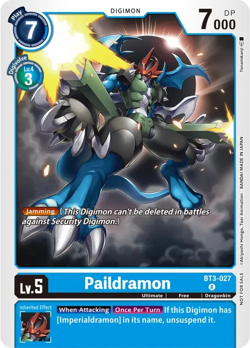 Paildramon (BT3-027) (NYCC 2023 Demo Deck) card art