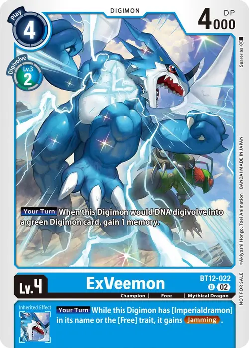 ExVeemon (NYCC 2023 Demo Deck) card art