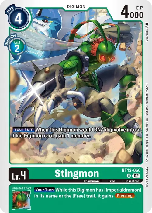 Stingmon (NYCC 2023 Demo Deck) card art
