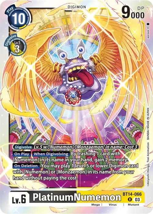 PlatinumNumemon card art
