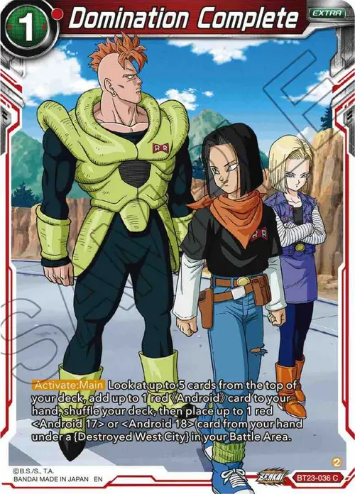 Domination Complete card art