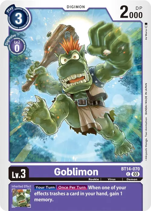 Goblimon card art