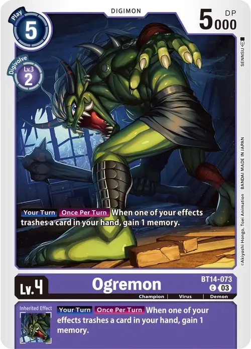 Ogremon card art