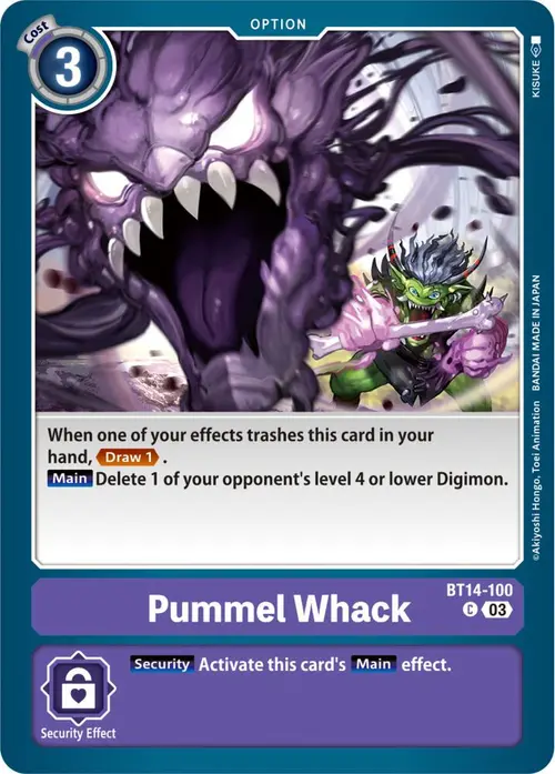 Pummel Whack card art