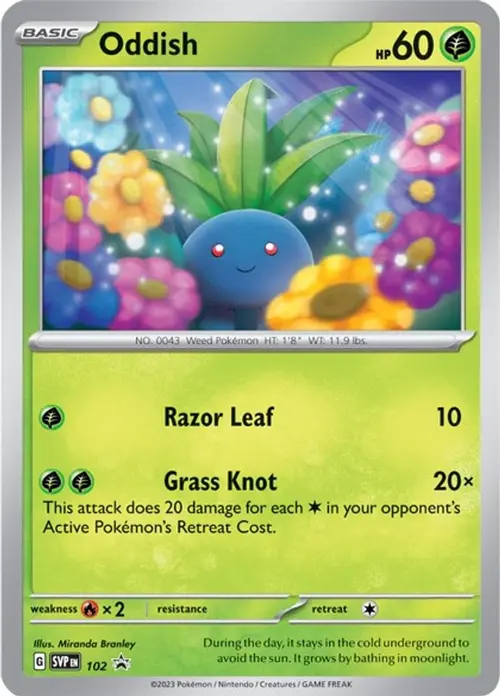 Oddish - 102 card art