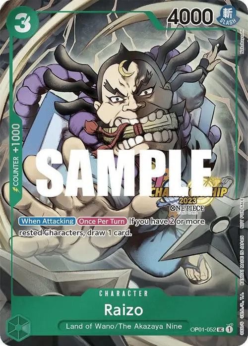 Raizo (CS 2023 Event Pack) card art