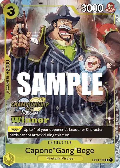 Capone"Gang"Bege (CS 2023 Top Players Pack) [Winner] card art