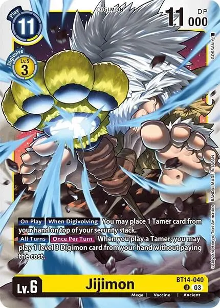 Jijimon card art