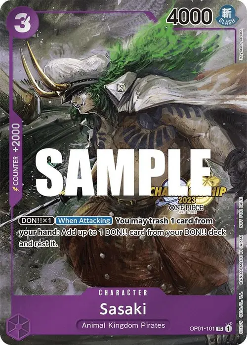 Sasaki (CS 2023 Event Pack Finalist Ver.) card art