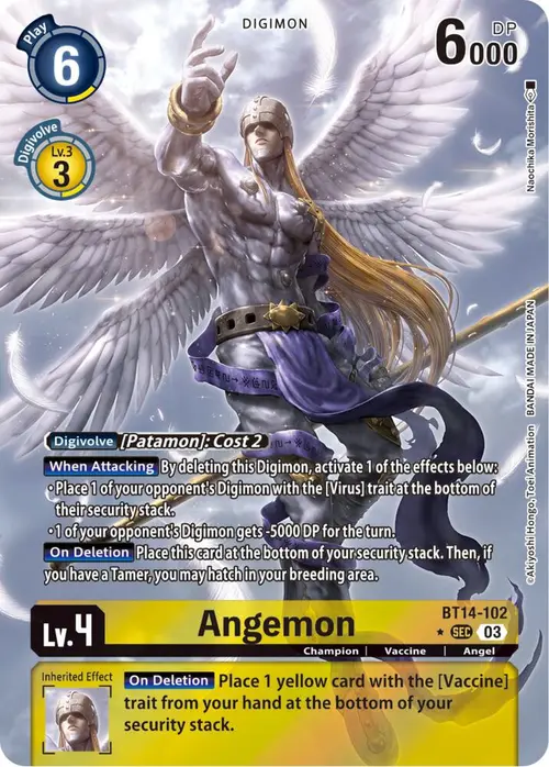 Angemon (Alternate Art) card art