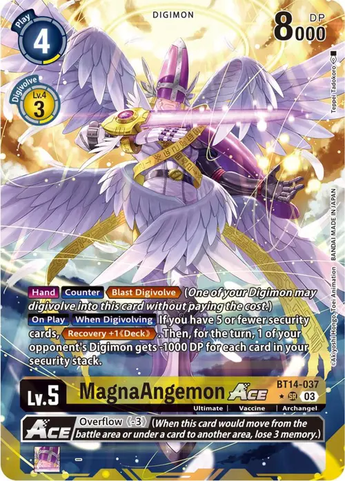 MagnaAngemon ACE (Alternate Art) card art