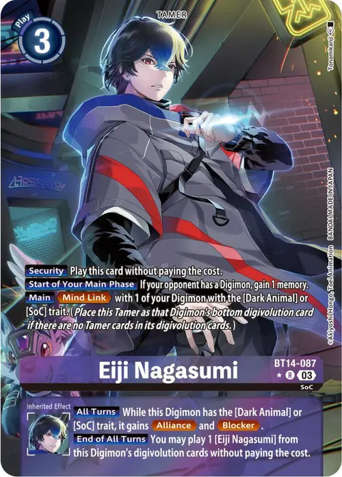 Eiji Nagasumi (Alternate Art) card art